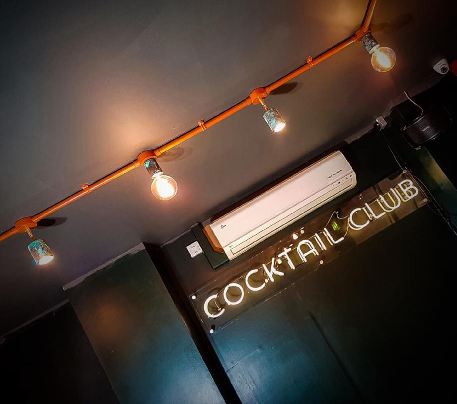 Conduit box light fitting verdigris copper adjustable spot